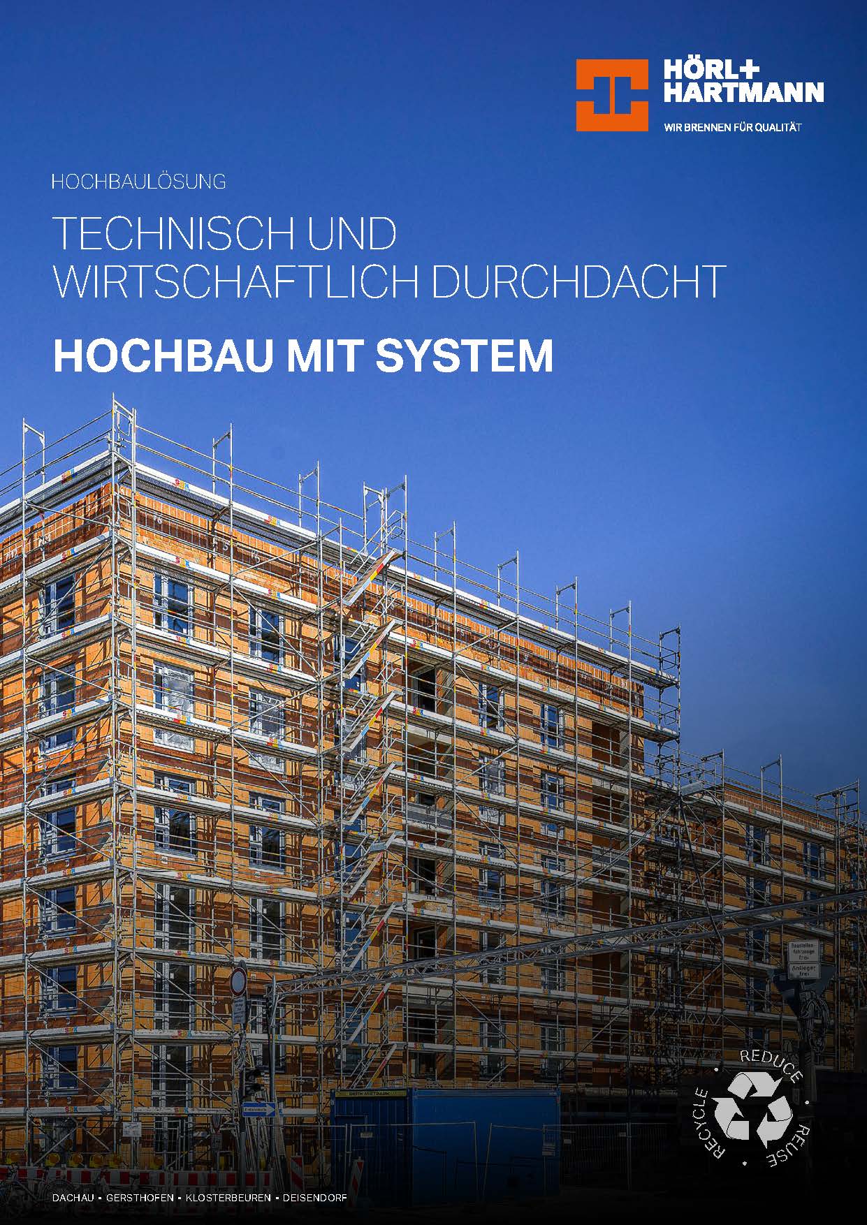 Hörl+Hartmann Hochbaubroschüre