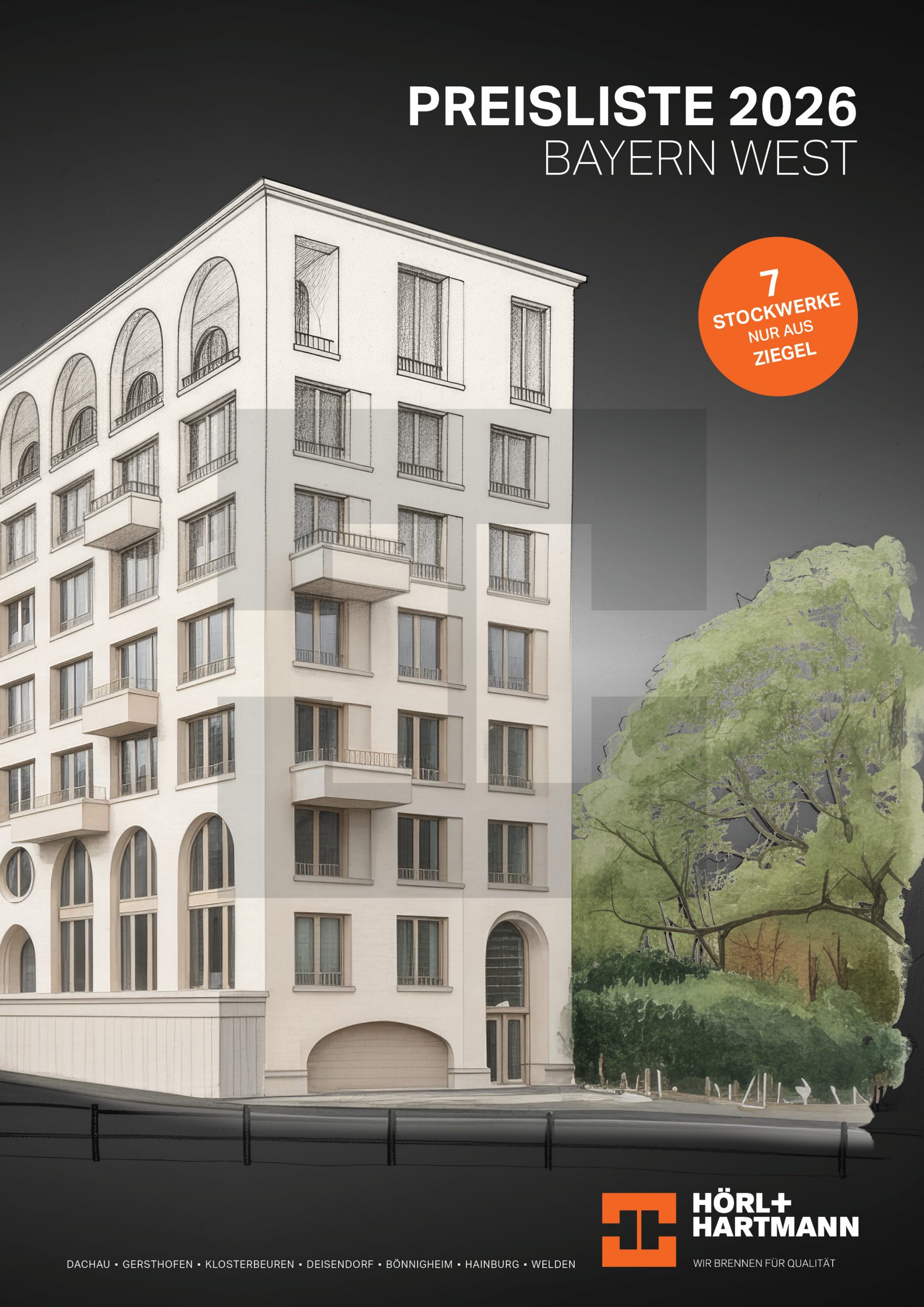 Hörl+Hartmann Preisliste Bayern West 2026