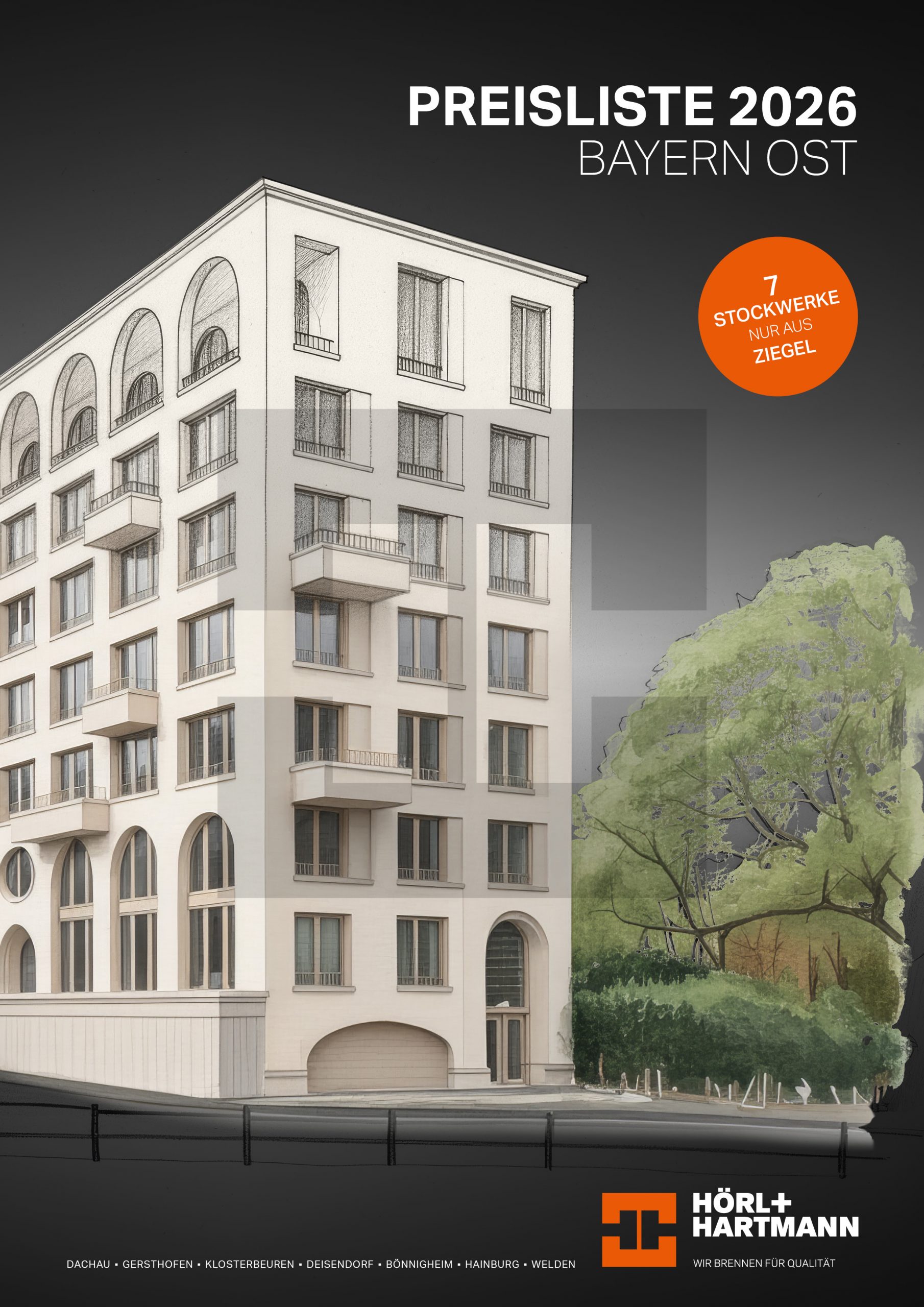 Hörl+Hartmann Preisliste Bayern Ost 2026