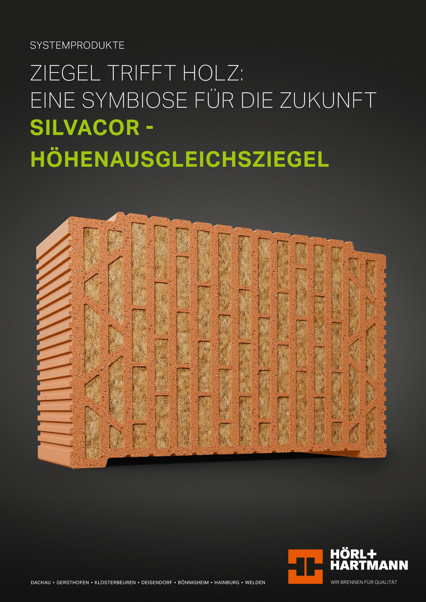 Datenblatt SILVACOR Höhenausgleichsziegel