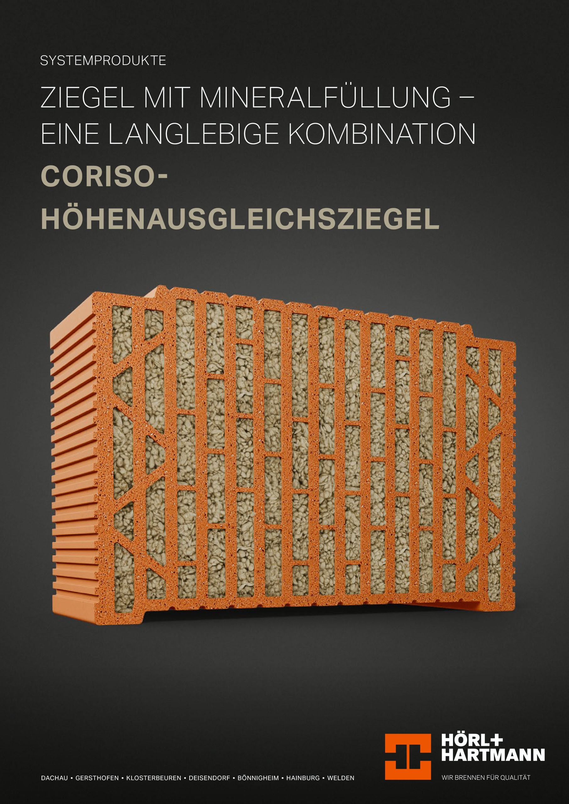 Datenblatt CORISO Höhenausgleichsziegel