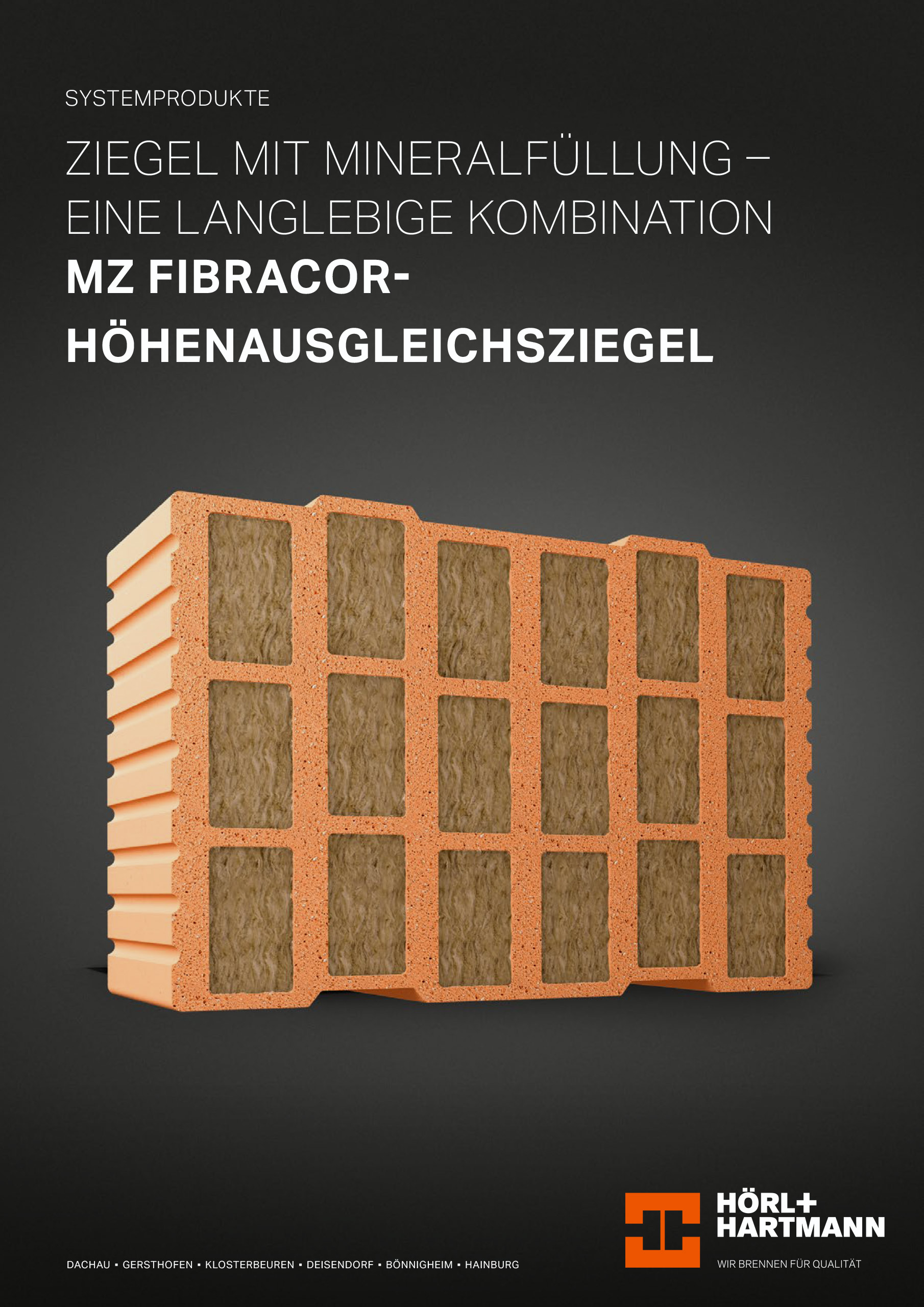 MZ FIBRACOR Höhenausgleichsziegel