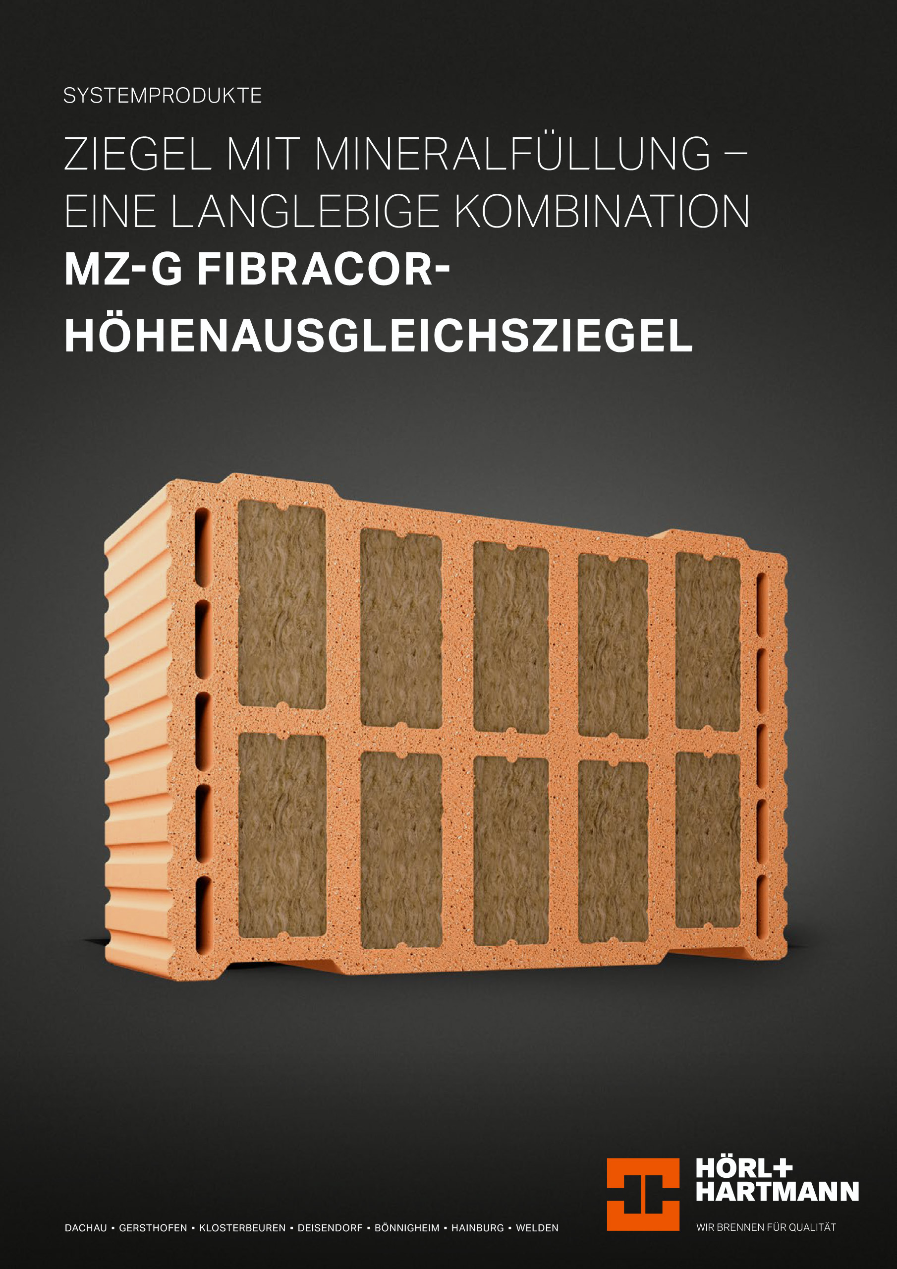 Datenblatt MZ-G FIBRACOR Höhenausgleichsziegel