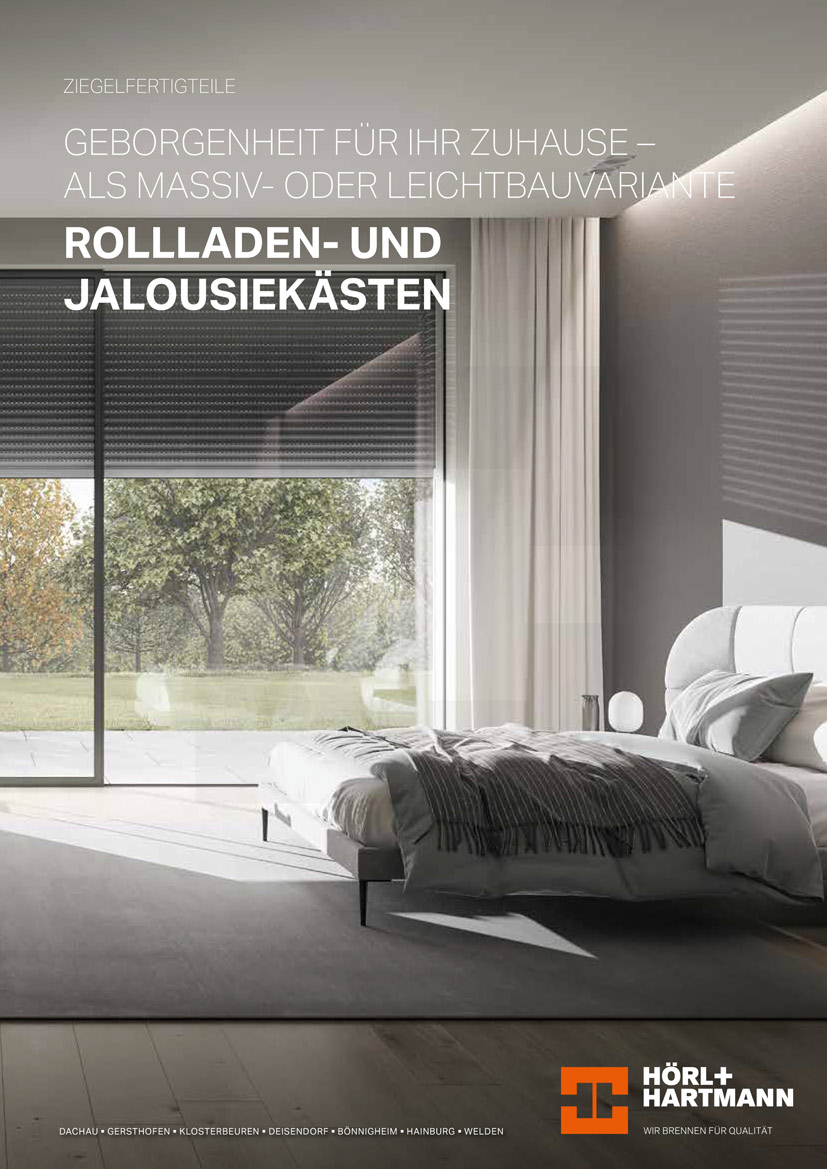Hörl & Hartmann Broschüre Einfamilienhaus