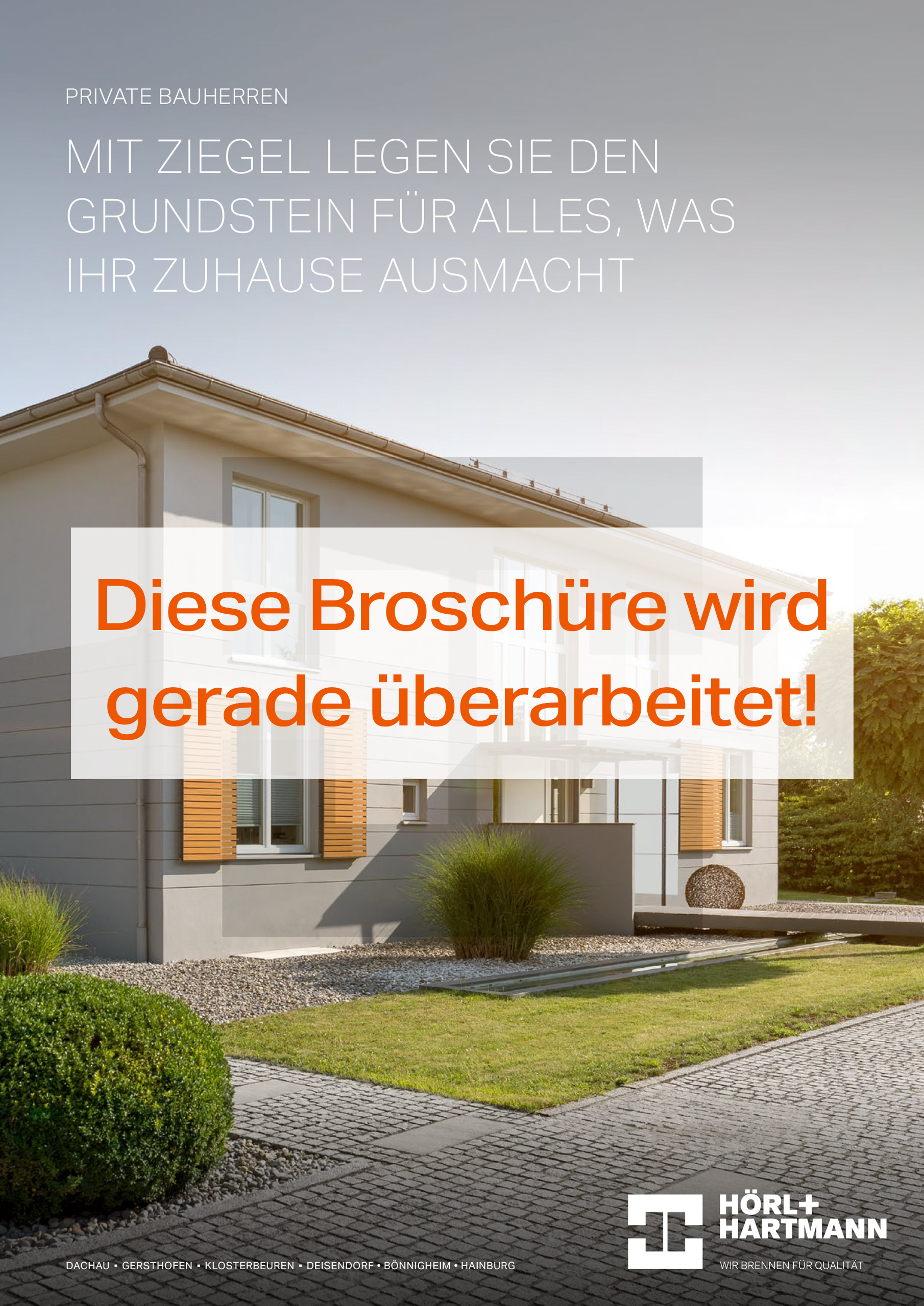 Hörl+Hartmann Bauherrenbroschüre