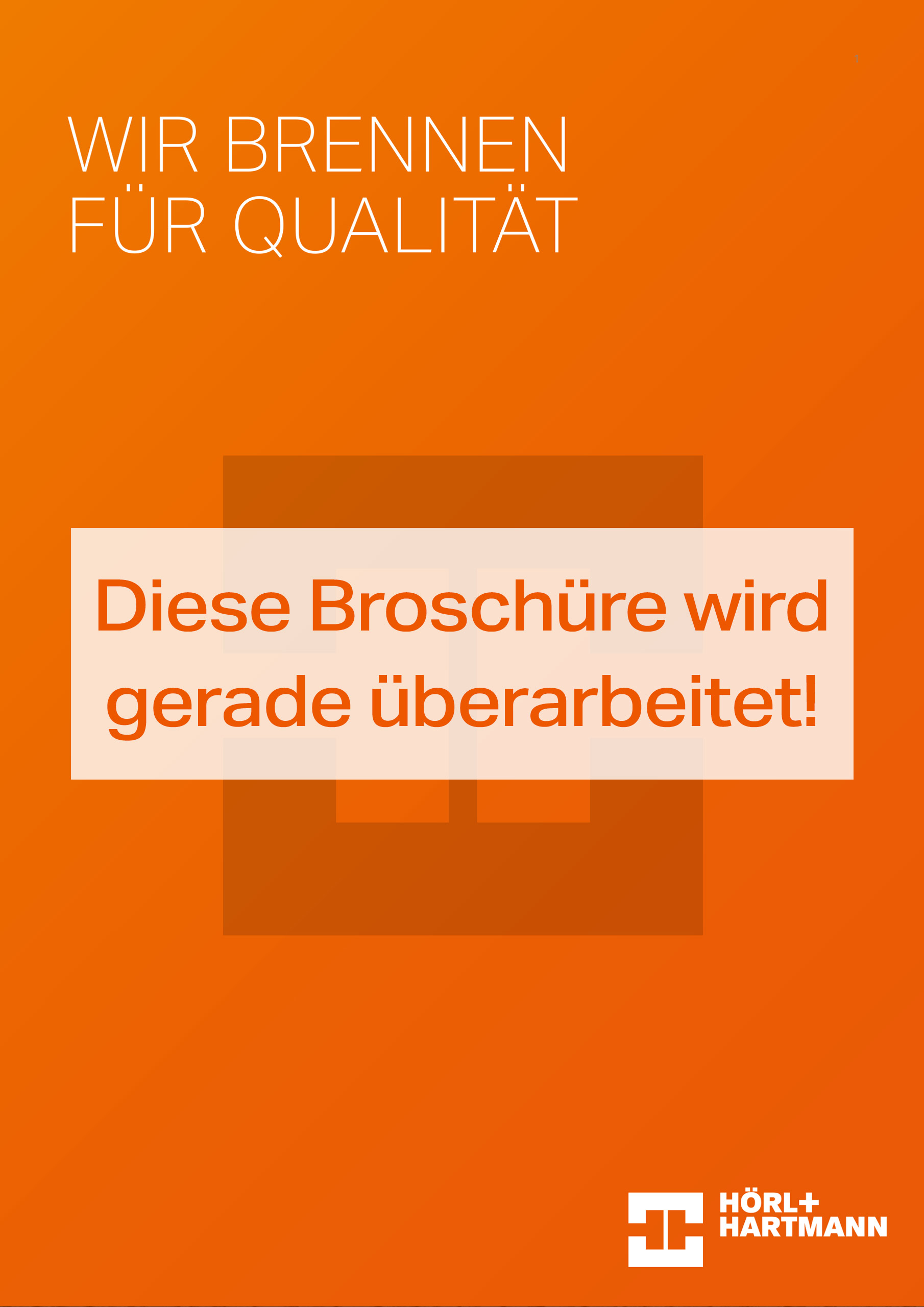 Hörl+Hartmann Imagebroschüre